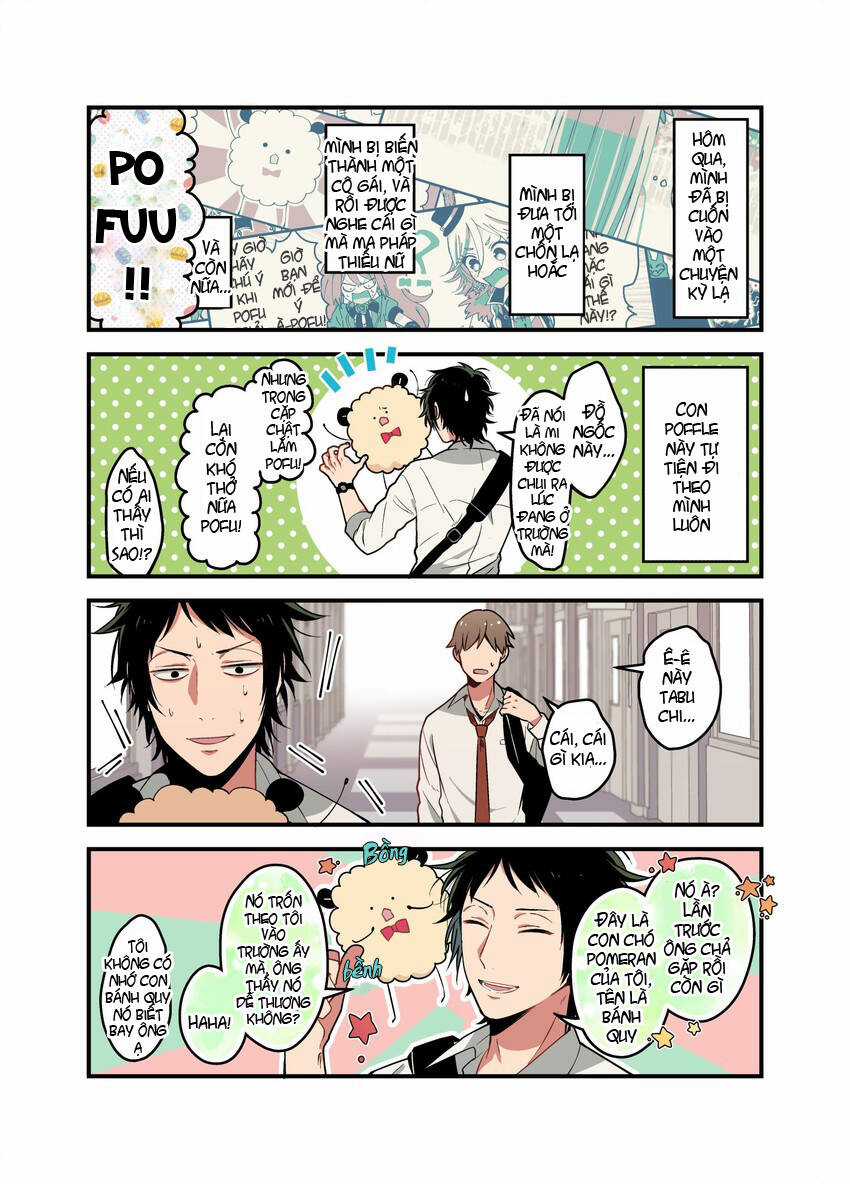 Giai Xinh Chung Học Làm Ma Pháp Thiếu Nữ Chapter 2 trang 17