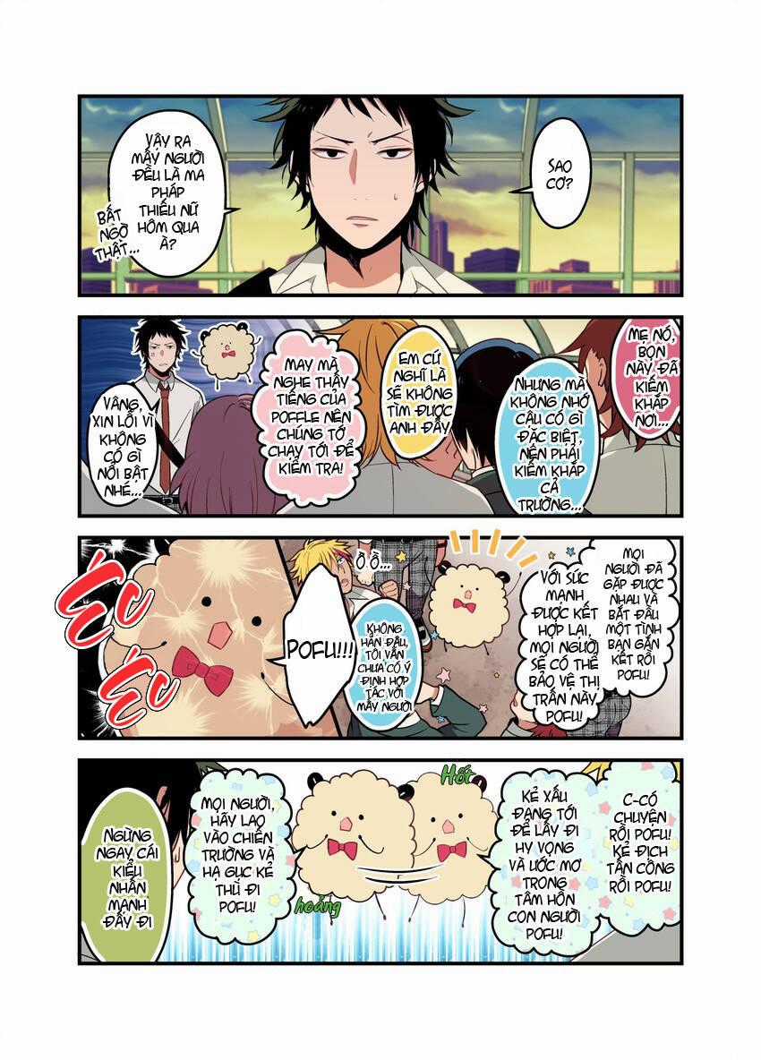 Giai Xinh Chung Học Làm Ma Pháp Thiếu Nữ Chapter 2 trang 19