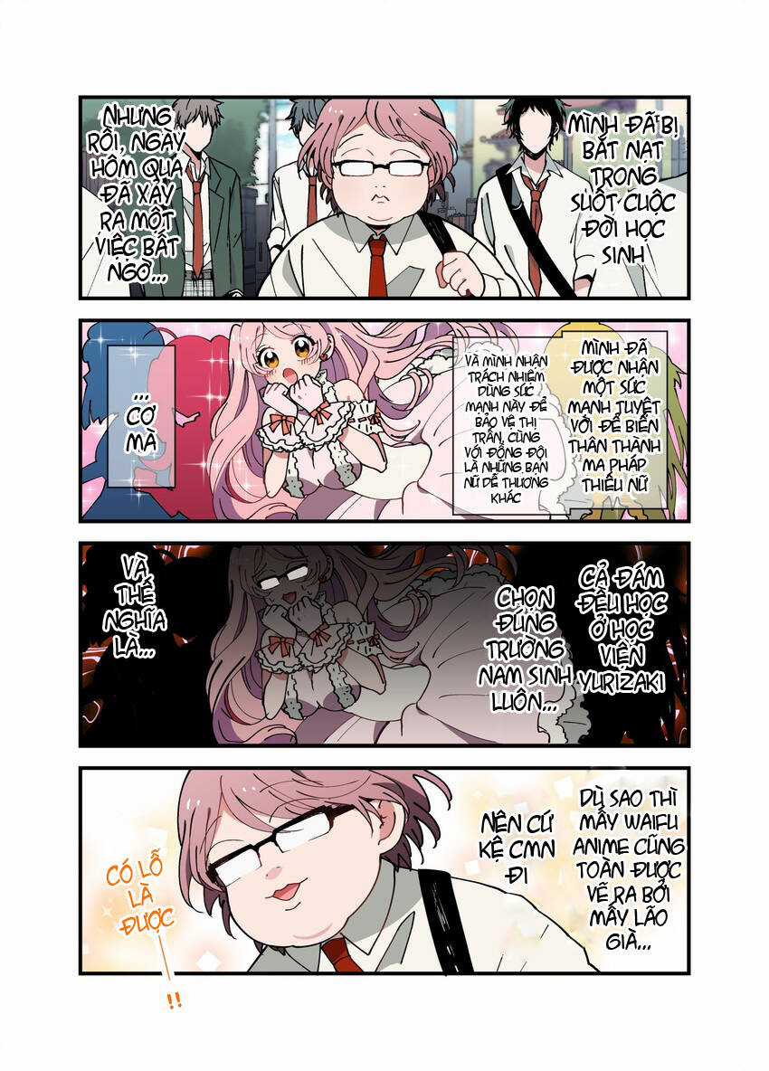 Giai Xinh Chung Học Làm Ma Pháp Thiếu Nữ Chapter 2 trang 4