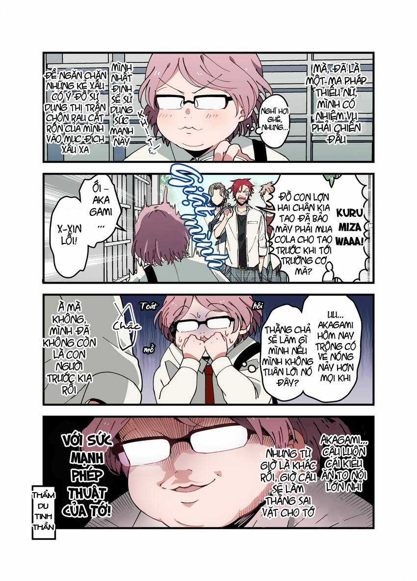 Giai Xinh Chung Học Làm Ma Pháp Thiếu Nữ Chapter 2 trang 5