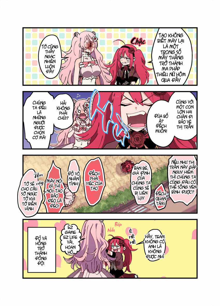 Giai Xinh Chung Học Làm Ma Pháp Thiếu Nữ Chapter 2 trang 8