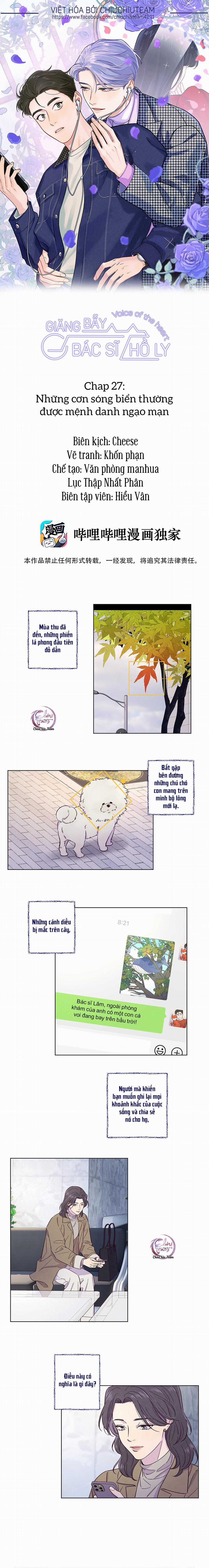 Giăng Bẫy Bác Sĩ Hồ Ly Chapter 27 trang 0