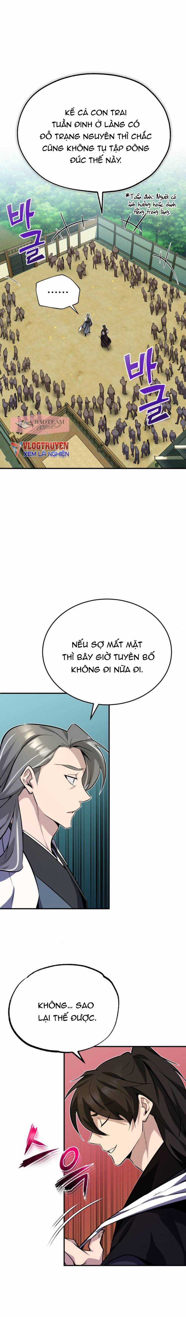 Giảng Sư Đứng Đầu, Baek Sư Phụ Chapter 10 trang 2