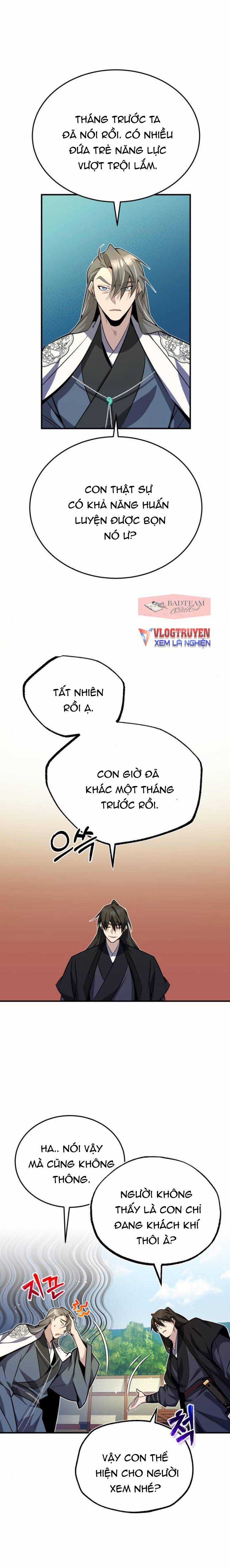 Giảng Sư Đứng Đầu, Baek Sư Phụ Chapter 10 trang 4