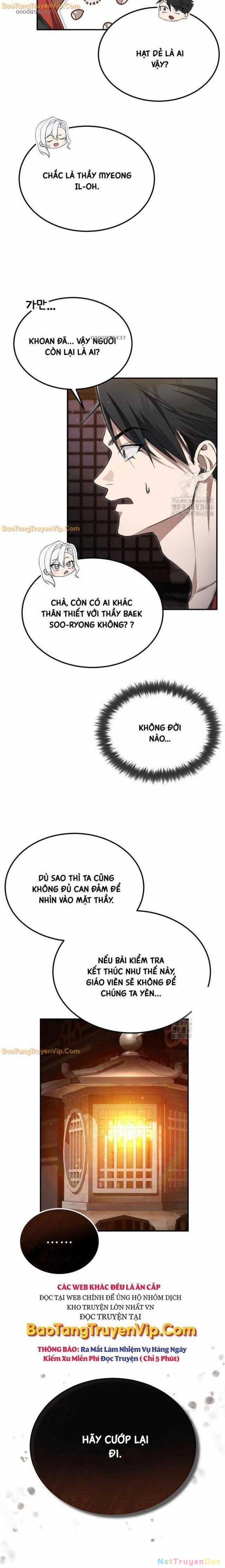 Giảng Sư Đứng Đầu, Baek Sư Phụ Chapter 101 trang 16