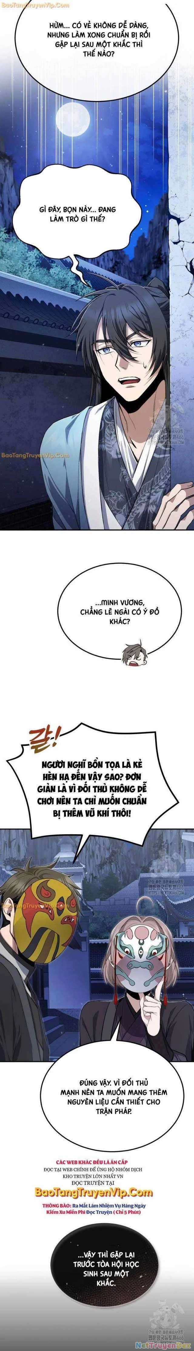 Giảng Sư Đứng Đầu, Baek Sư Phụ Chapter 101 trang 23
