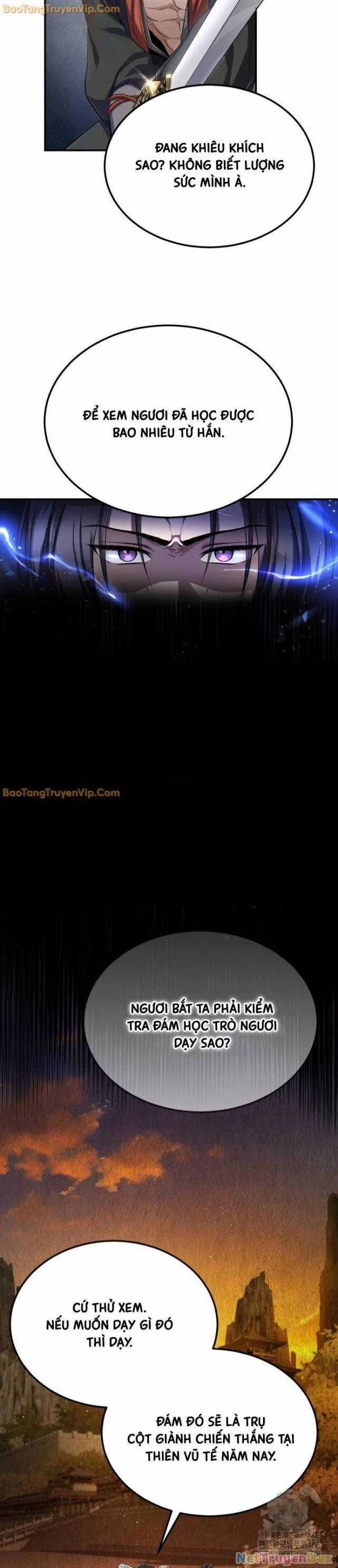 Giảng Sư Đứng Đầu, Baek Sư Phụ Chapter 102 trang 31