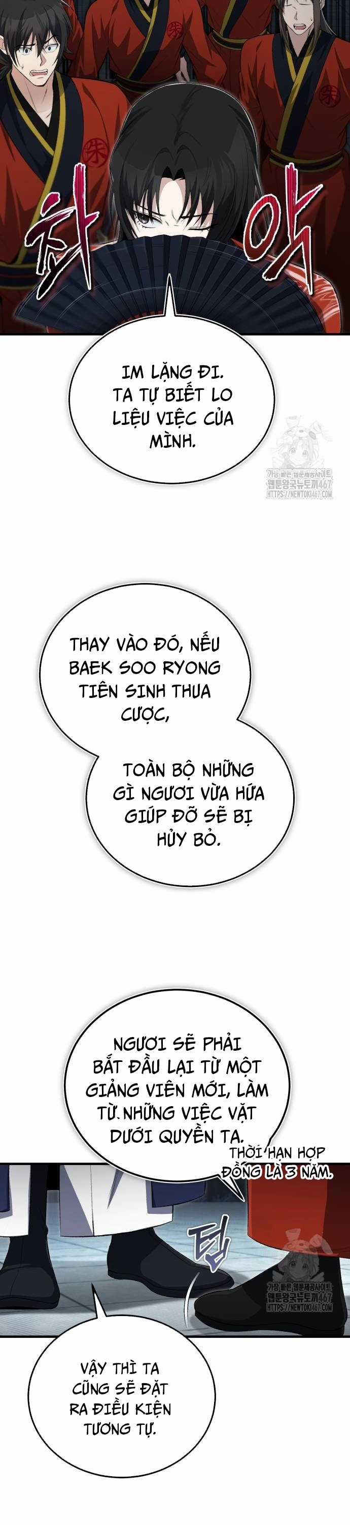 Giảng Sư Đứng Đầu, Baek Sư Phụ Chapter 108 trang 5