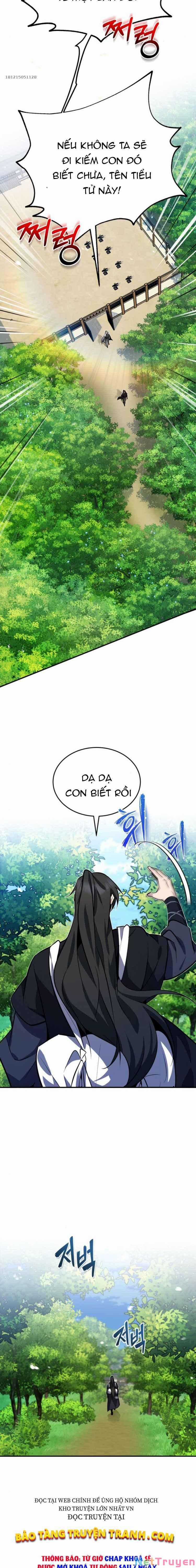 Giảng Sư Đứng Đầu, Baek Sư Phụ Chapter 11 trang 8