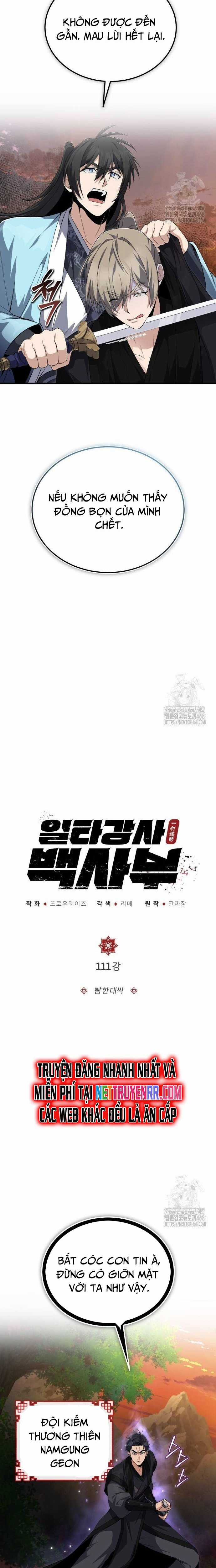 Giảng Sư Đứng Đầu, Baek Sư Phụ Chapter 111 trang 5