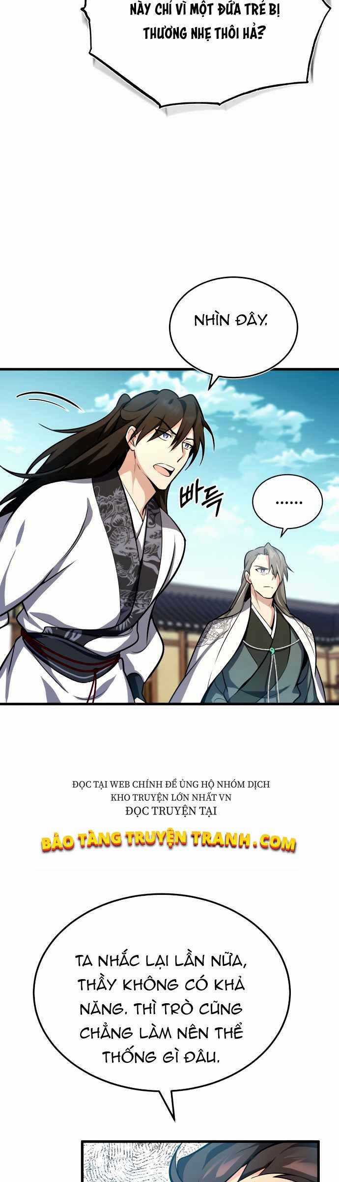 Giảng Sư Đứng Đầu, Baek Sư Phụ Chapter 2 trang 10