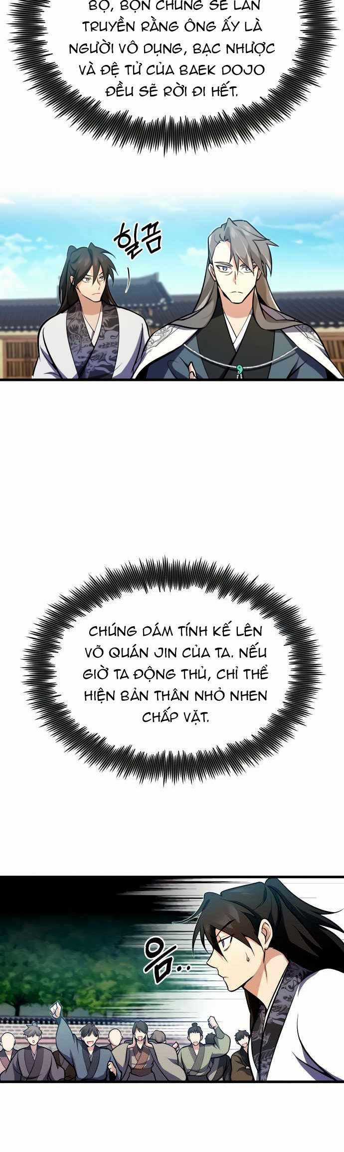 Giảng Sư Đứng Đầu, Baek Sư Phụ Chapter 2 trang 14