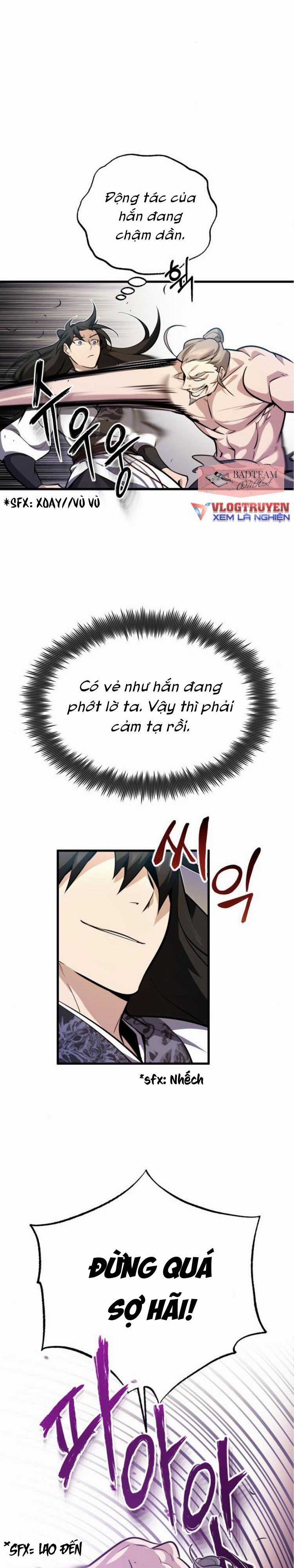 Giảng Sư Đứng Đầu, Baek Sư Phụ Chapter 3 trang 11