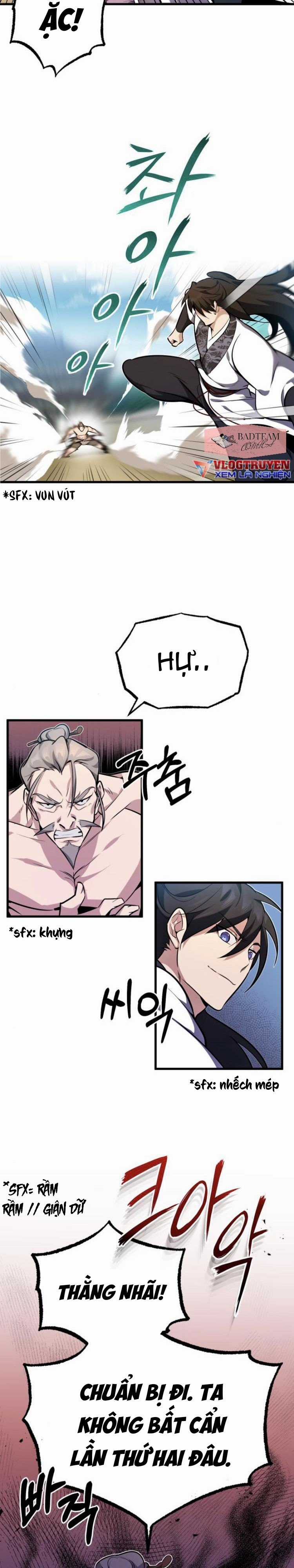 Giảng Sư Đứng Đầu, Baek Sư Phụ Chapter 3 trang 13