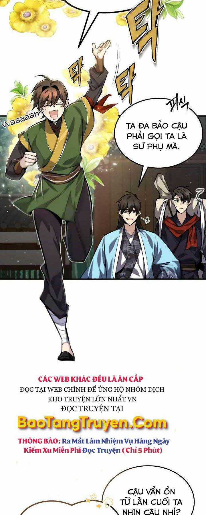 Giảng Sư Đứng Đầu, Baek Sư Phụ Chapter 33 trang 3