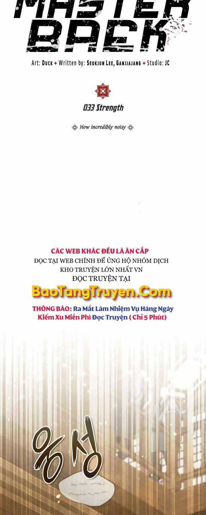 Giảng Sư Đứng Đầu, Baek Sư Phụ Chapter 33 trang 50