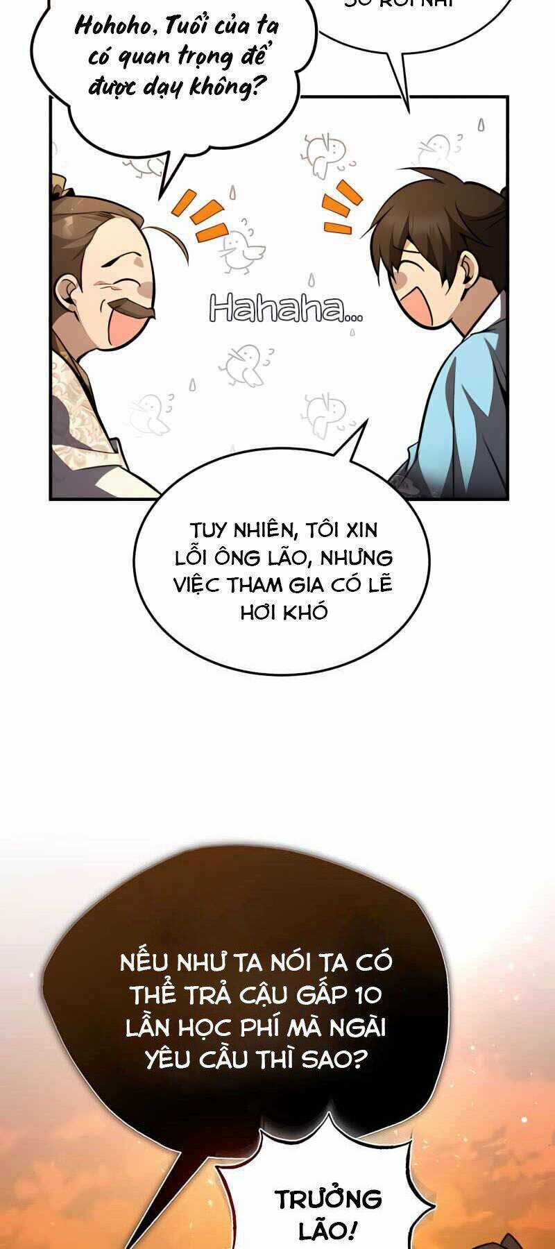 Giảng Sư Đứng Đầu, Baek Sư Phụ Chapter 34 trang 14