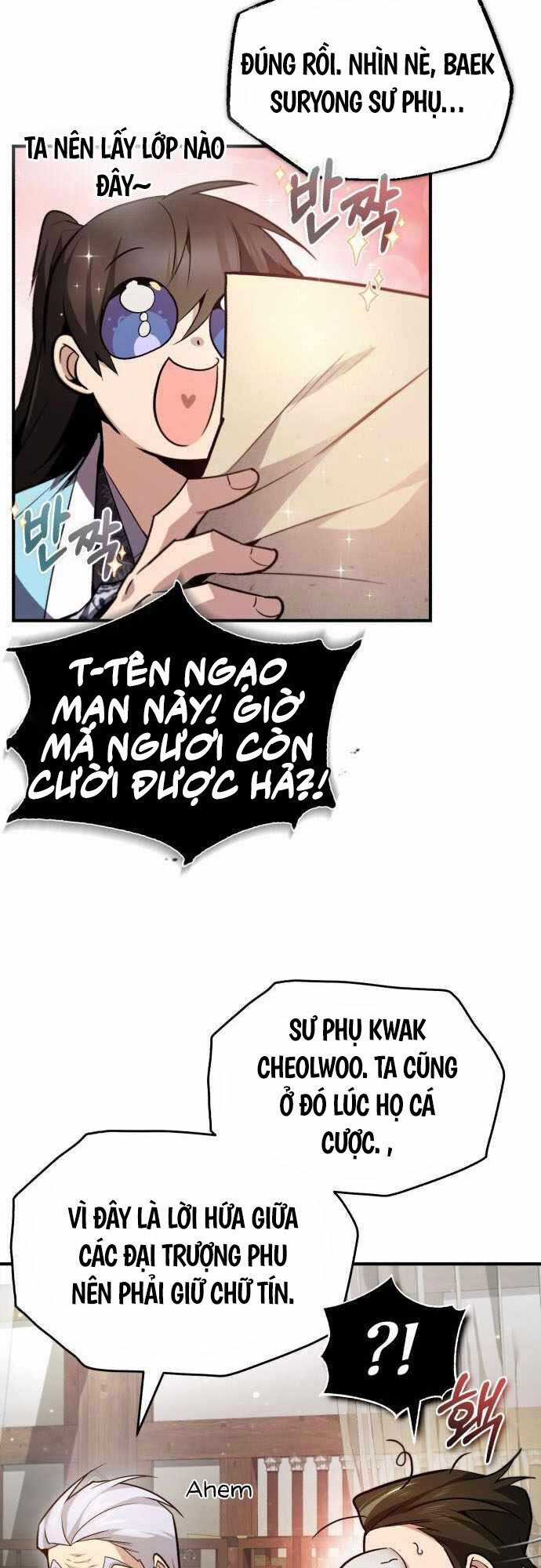 Giảng Sư Đứng Đầu, Baek Sư Phụ Chapter 50 trang 3