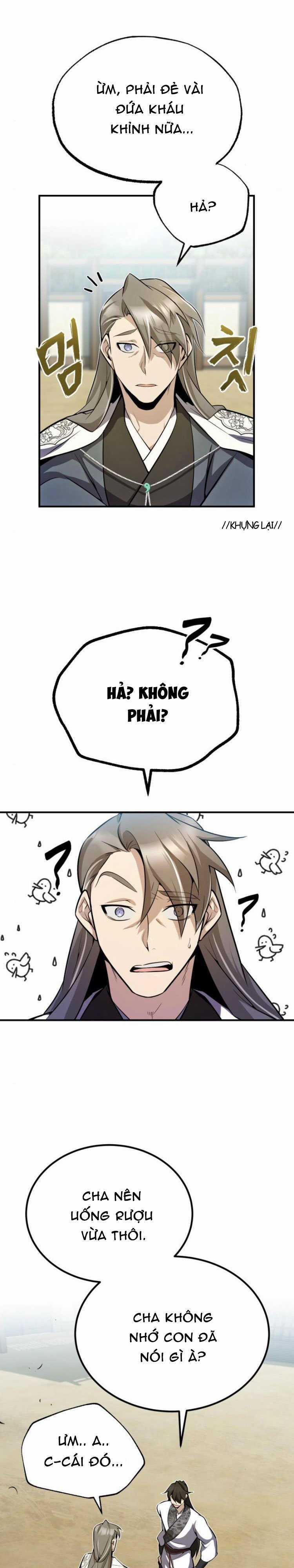 Giảng Sư Đứng Đầu, Baek Sư Phụ Chapter 6 trang 12