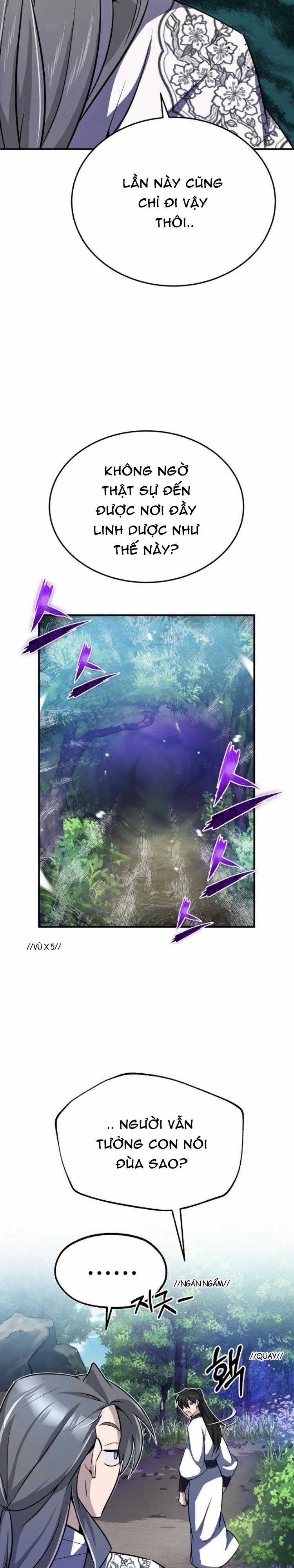 Giảng Sư Đứng Đầu, Baek Sư Phụ Chapter 6 trang 33