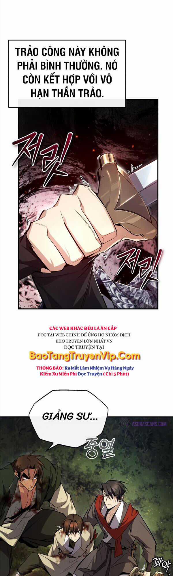 Giảng Sư Đứng Đầu, Baek Sư Phụ Chapter 73 trang 28