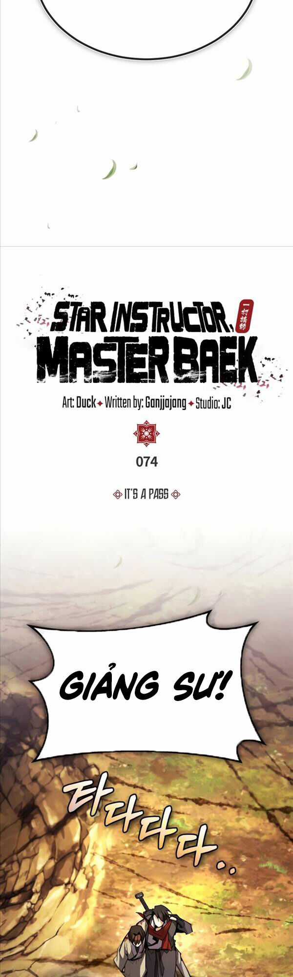 Giảng Sư Đứng Đầu, Baek Sư Phụ Chapter 74 trang 22