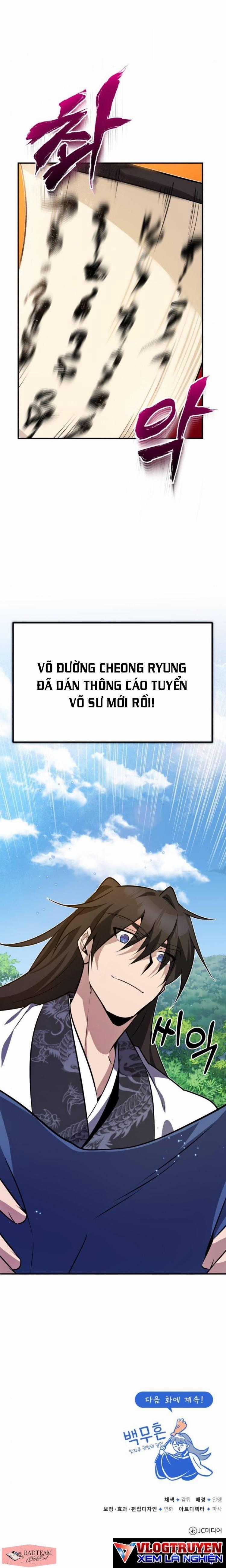 Giảng Sư Đứng Đầu, Baek Sư Phụ Chapter 9 trang 30