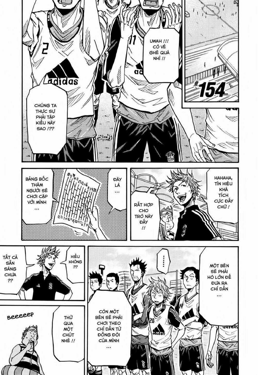 Giant Killing Chapter 154 trang 1