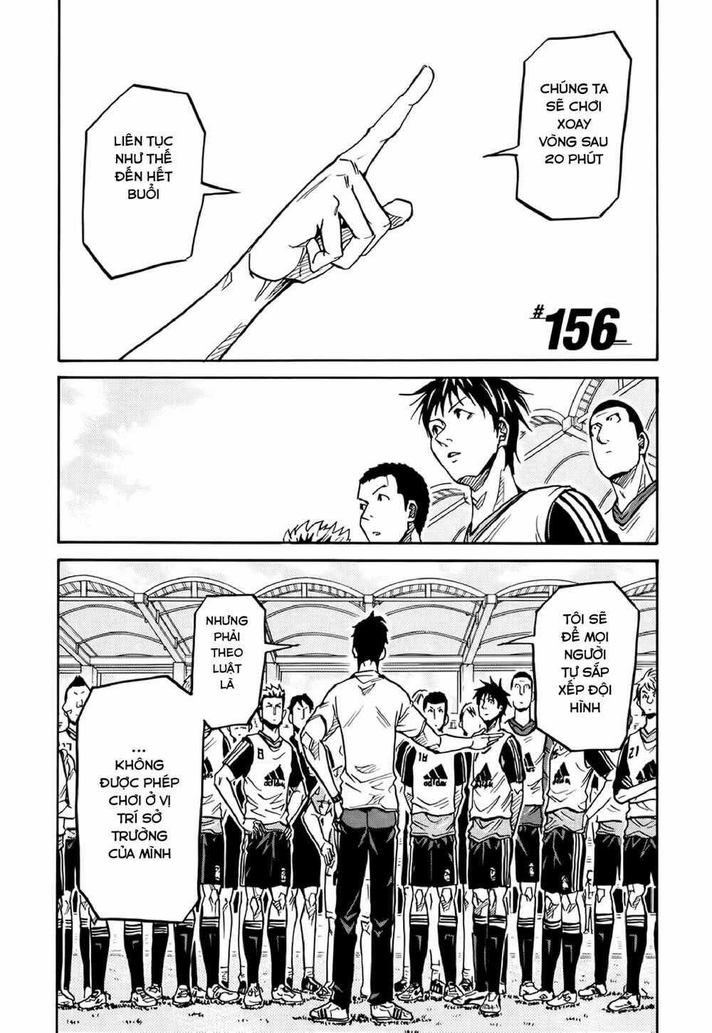 Giant Killing Chapter 156 trang 1