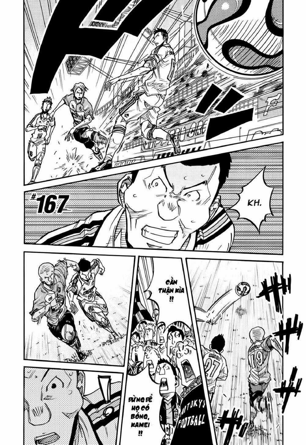 Giant Killing Chapter 167 trang 1