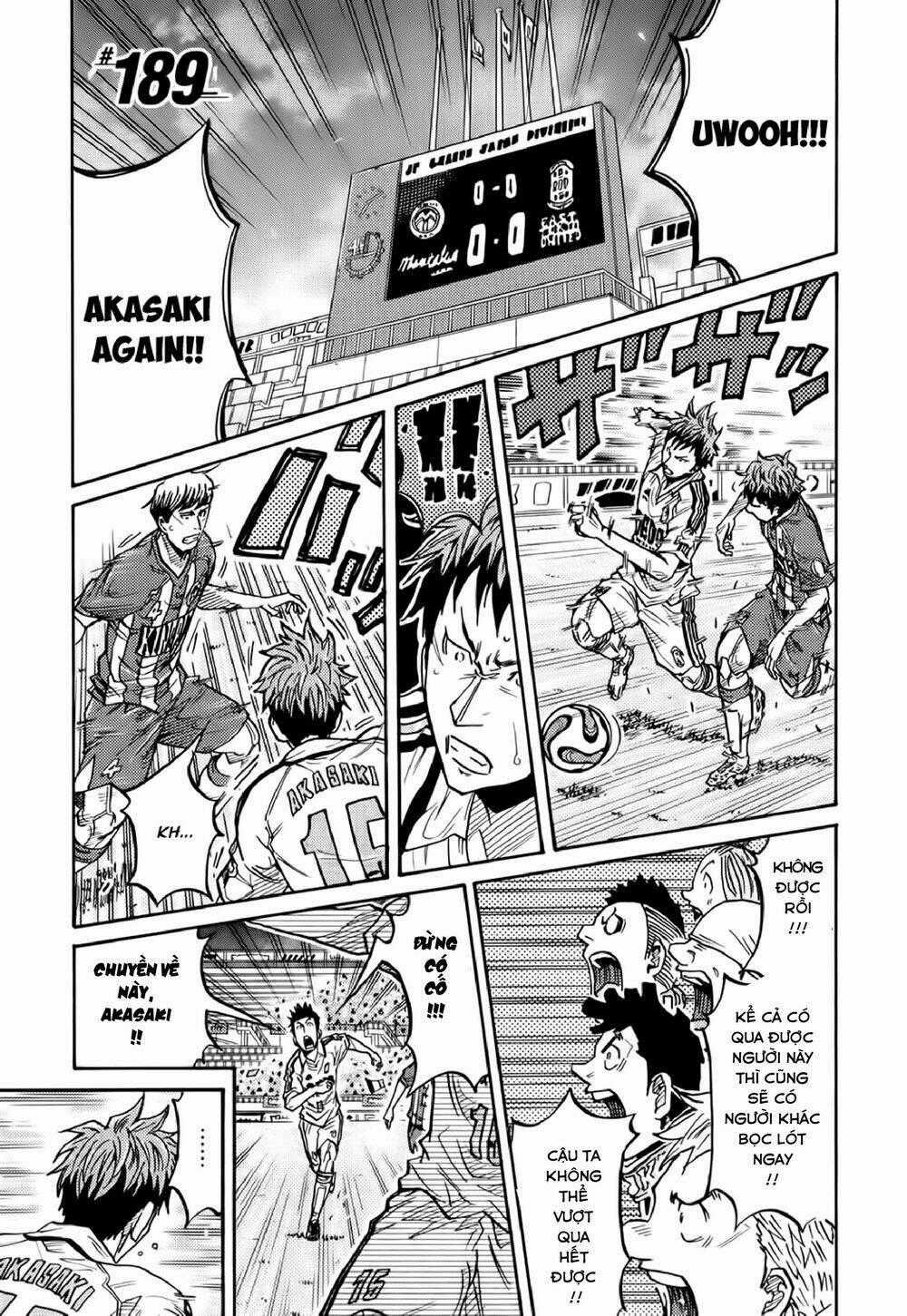 Giant Killing Chapter 189 trang 1