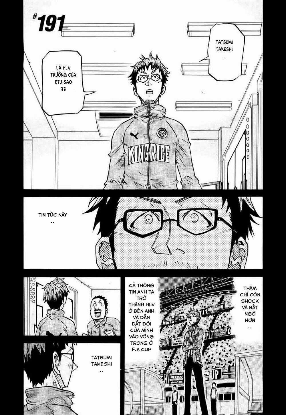Giant Killing Chapter 191 trang 1