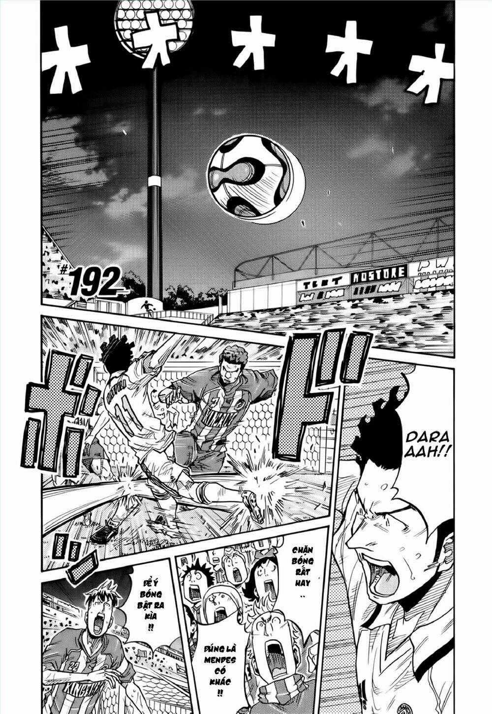 Giant Killing Chapter 192 trang 1