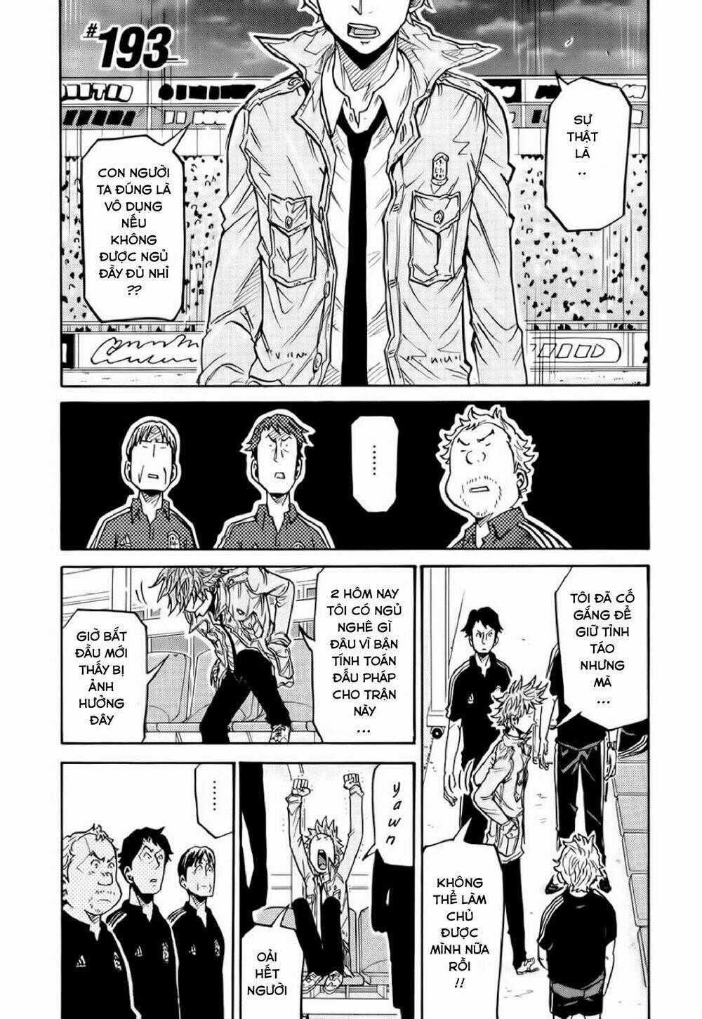 Giant Killing Chapter 193 trang 1