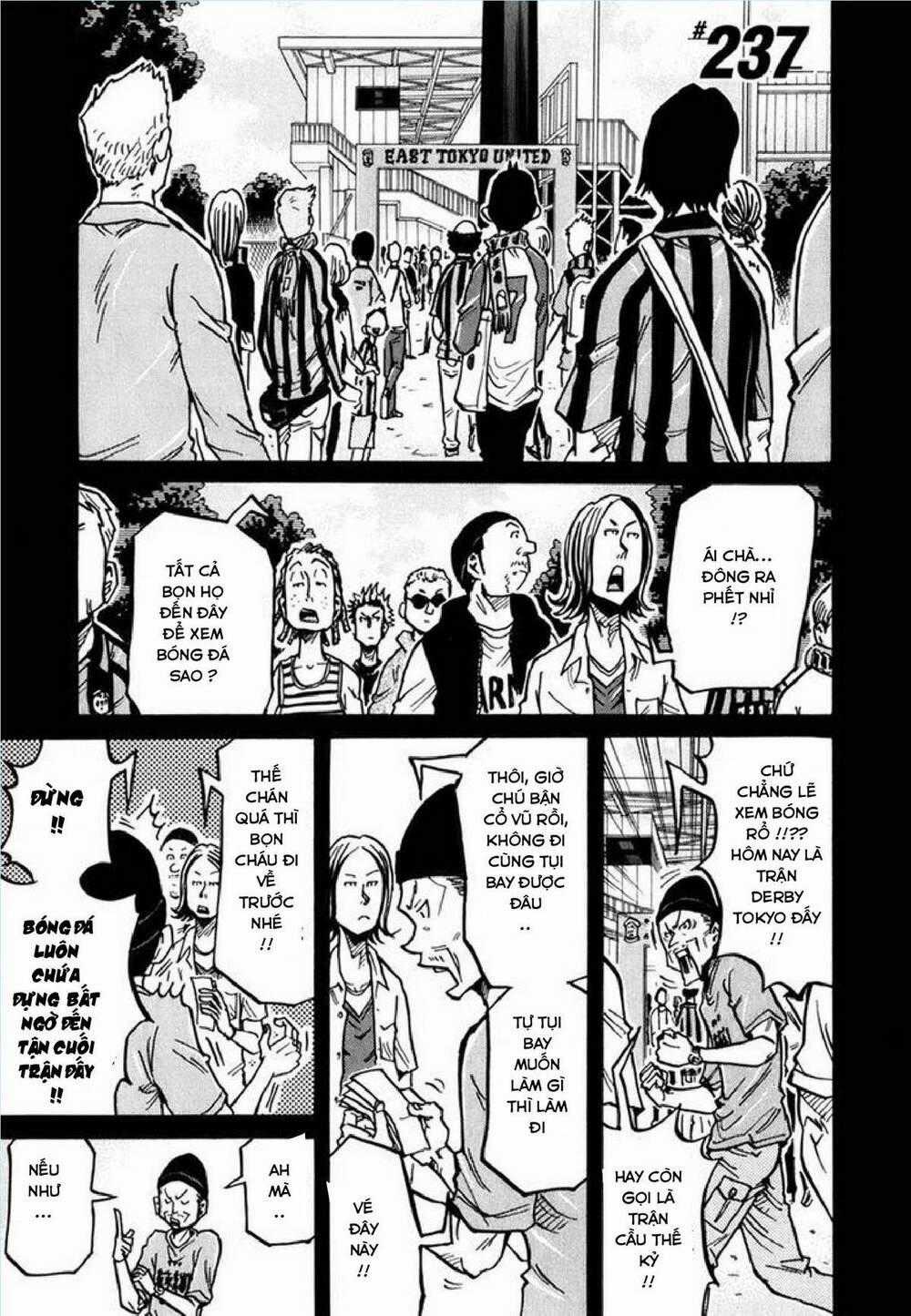 Giant Killing Chapter 237 trang 1