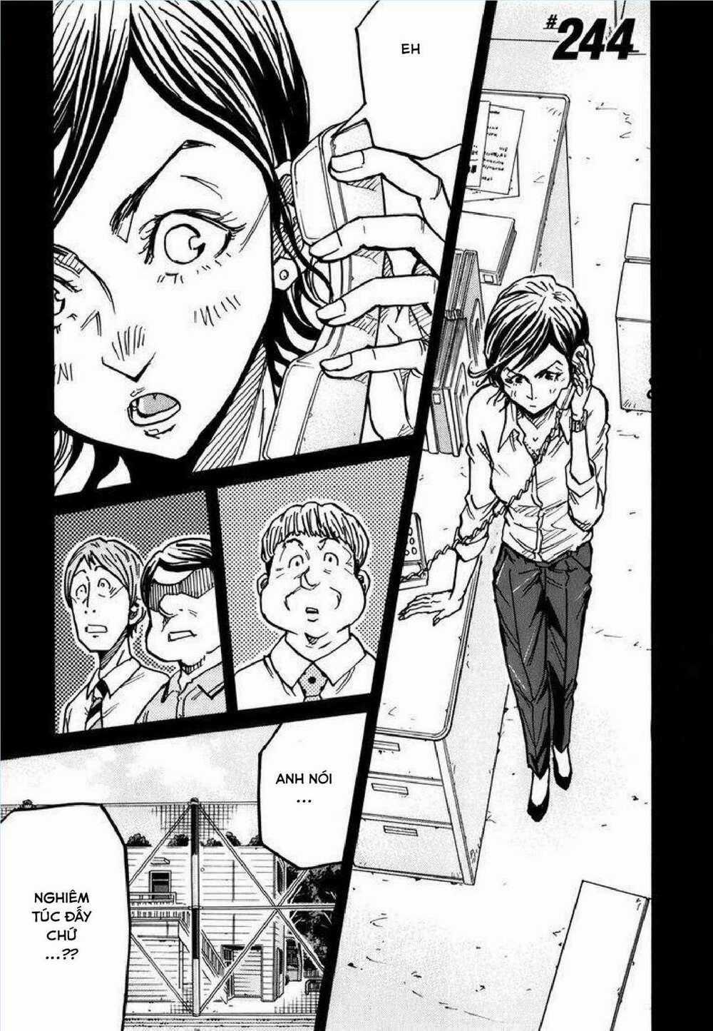 Giant Killing Chapter 244 trang 1