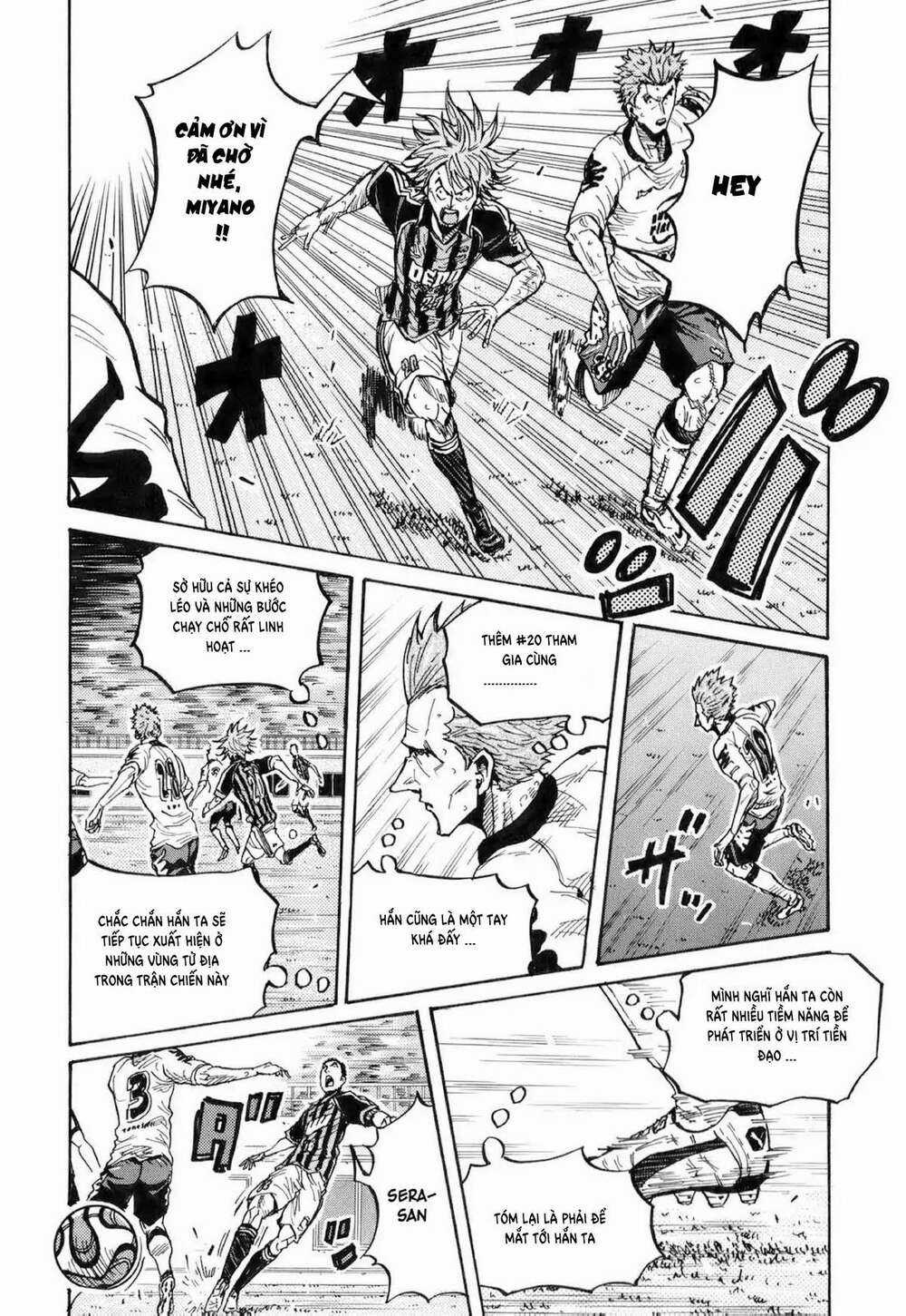 Giant Killing Chapter 256 trang 4