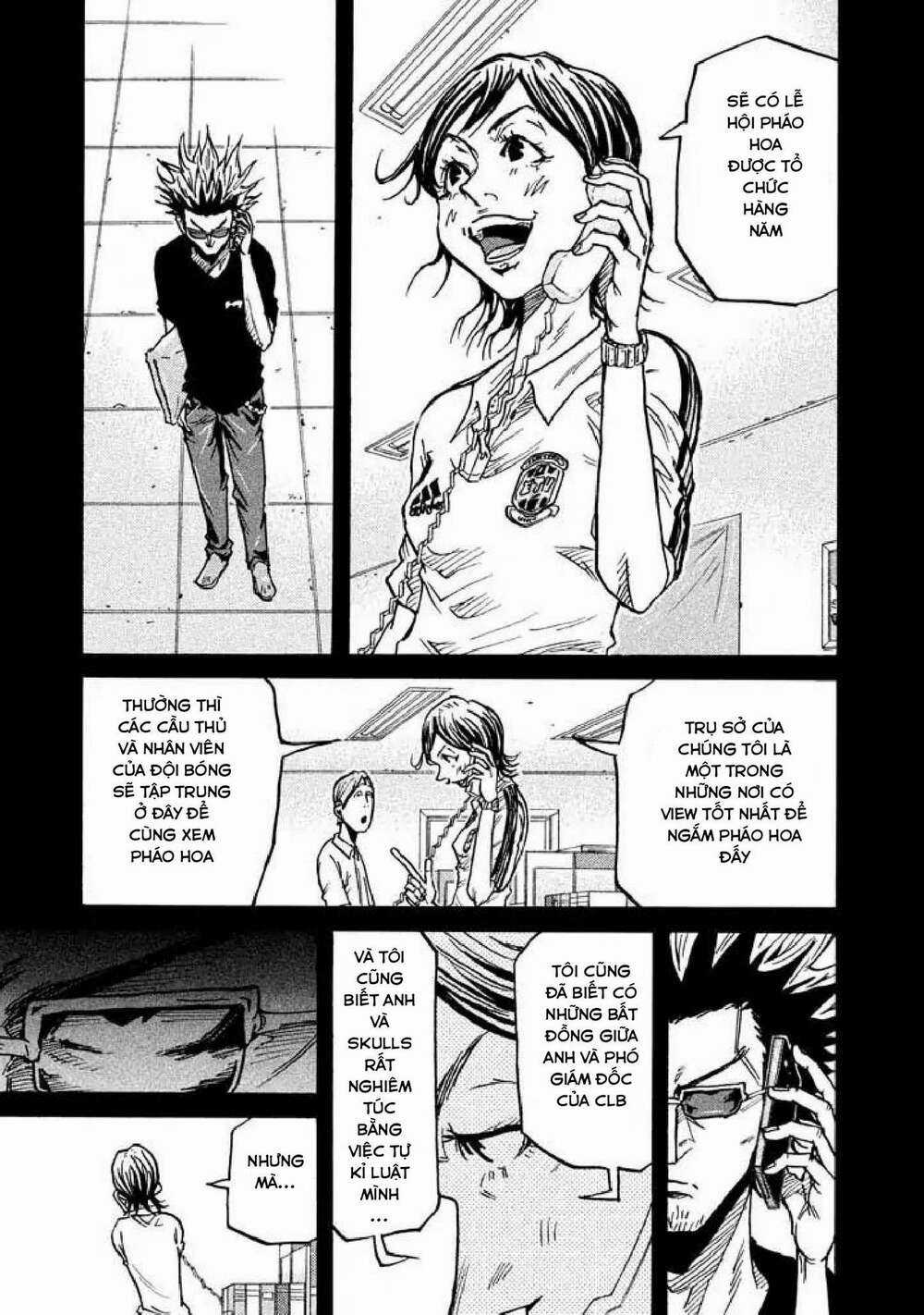 Giant Killing Chapter 261 trang 7