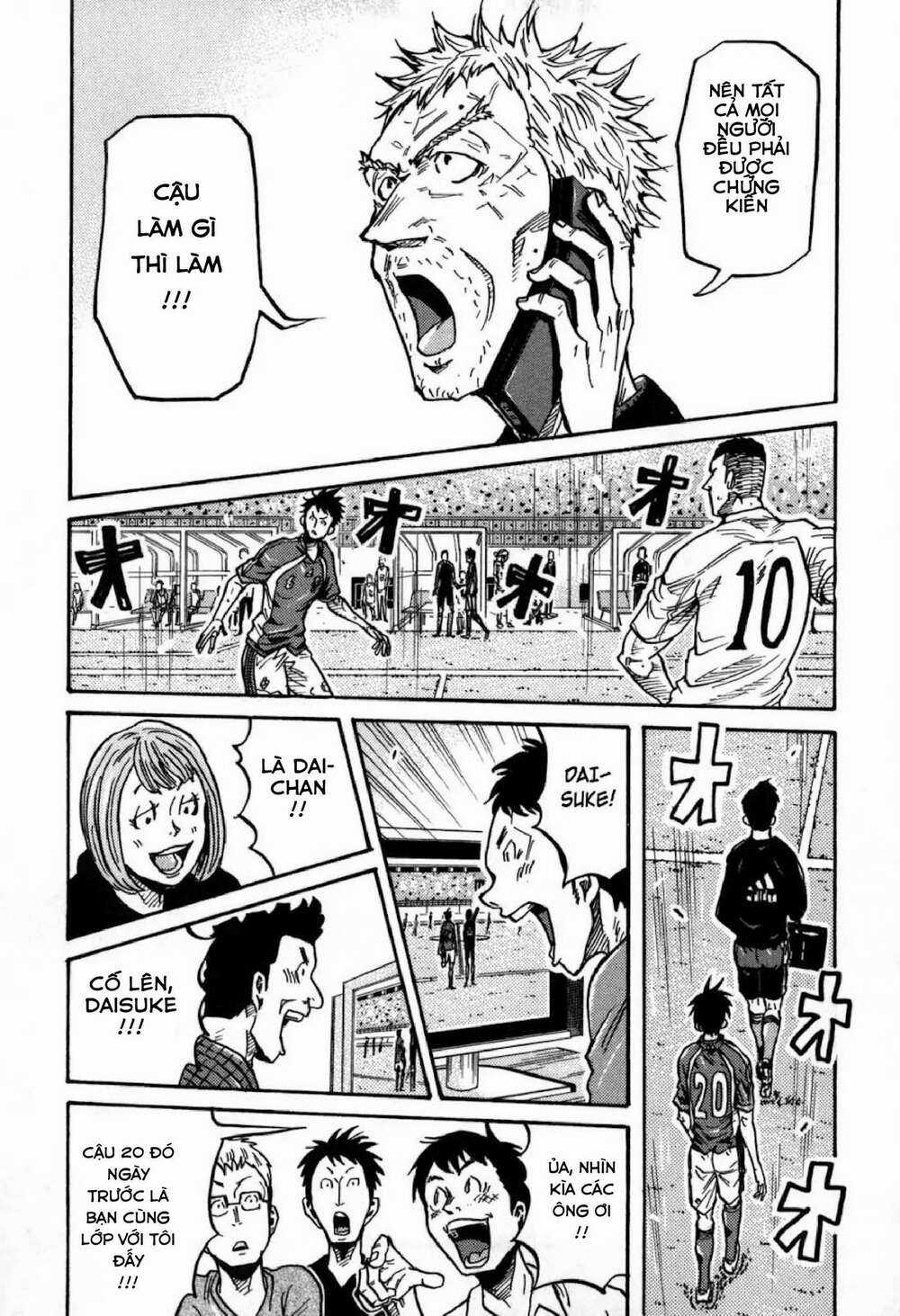 Giant Killing Chapter 272 trang 7