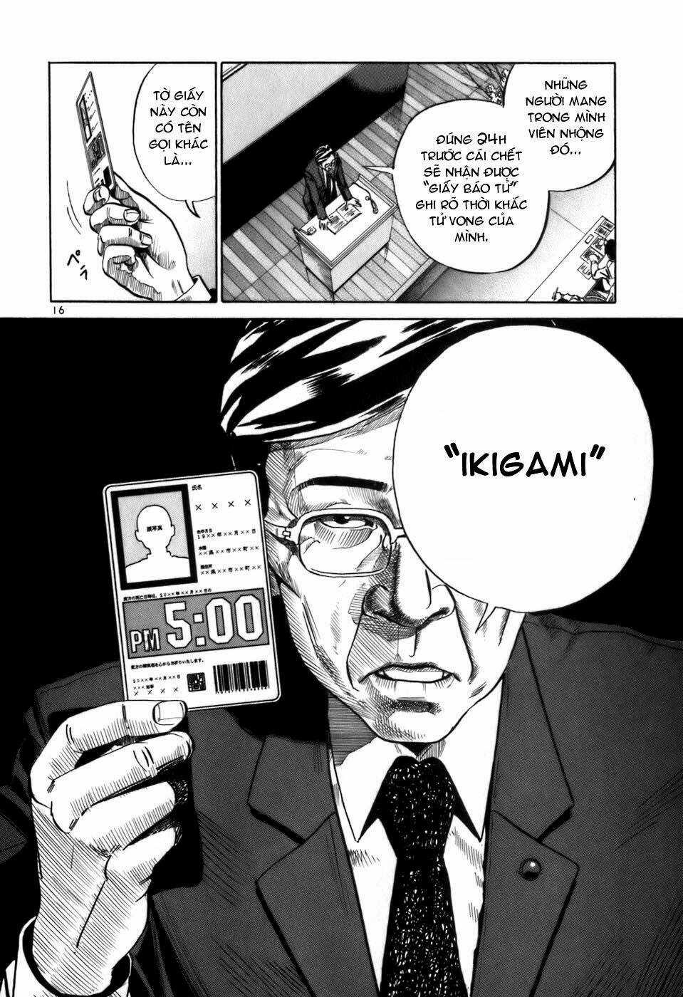 Giấy Báo Tử Chapter 1 trang 20