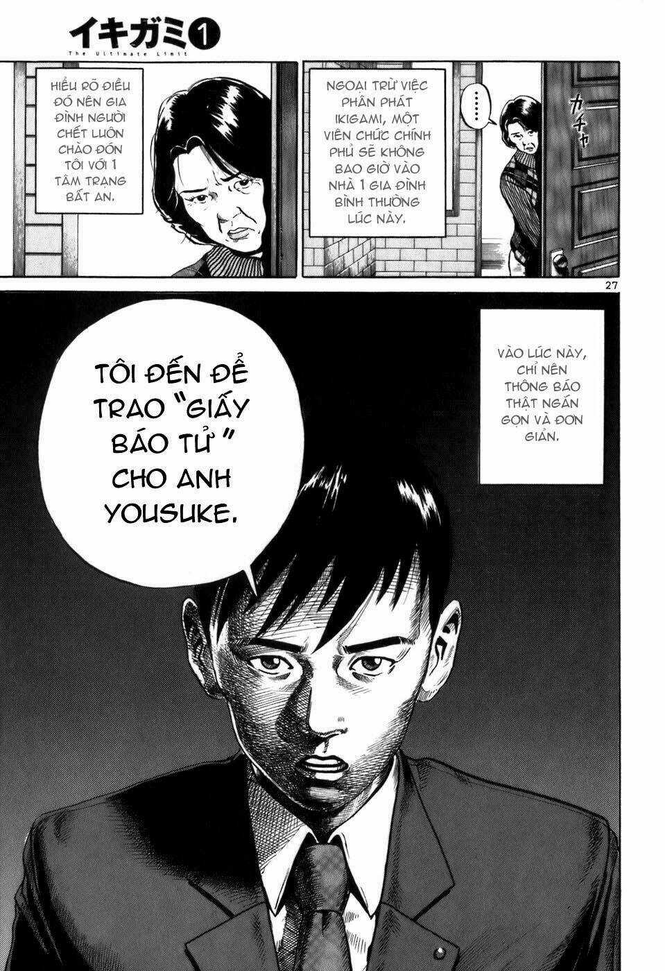 Giấy Báo Tử Chapter 1 trang 31