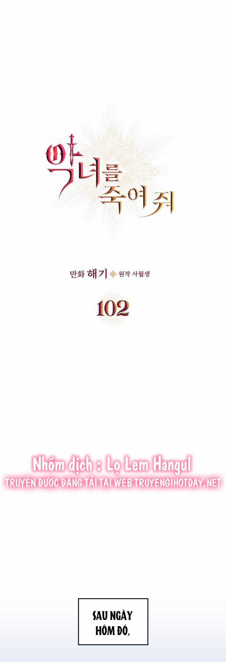 Giết Chết Ác Nữ Phản Diện Chapter 102 trang 4