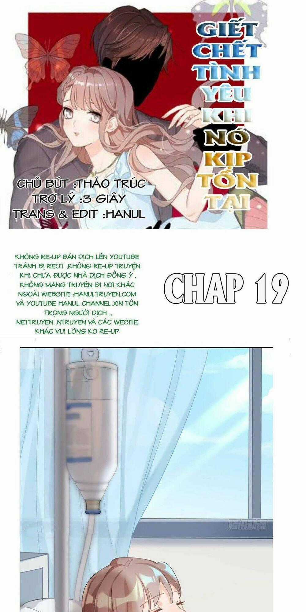 Giết Em Trước Khi Tình Yêu Tồn Tại Chapter 19 trang 0