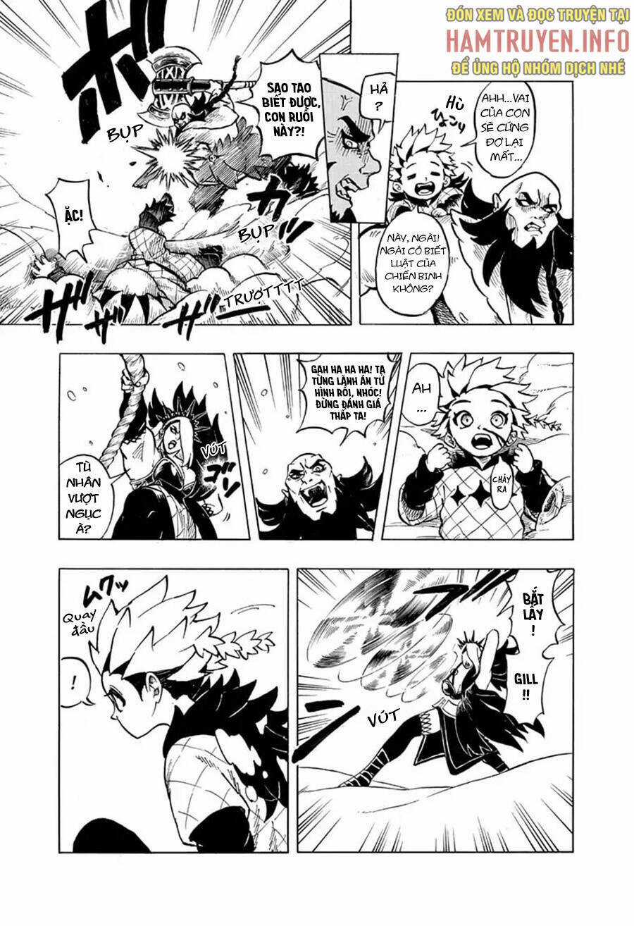 Gill: "Không ai có thể đánh bại ta khi ta dùng rìu!" Chapter 1 trang 16