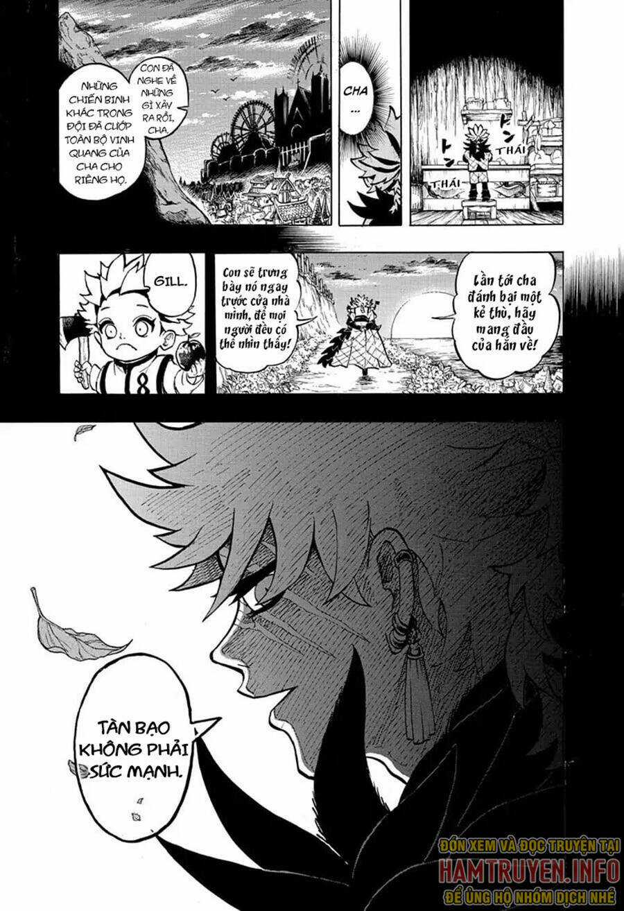 Gill: "Không ai có thể đánh bại ta khi ta dùng rìu!" Chapter 1 trang 24