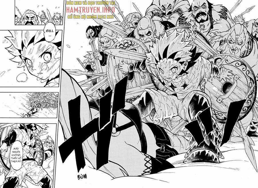 Gill: "Không ai có thể đánh bại ta khi ta dùng rìu!" Chapter 1 trang 39