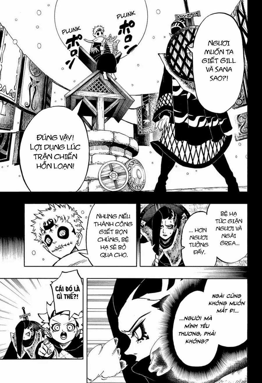 Gill: "Không ai có thể đánh bại ta khi ta dùng rìu!" Chapter 11 trang 10