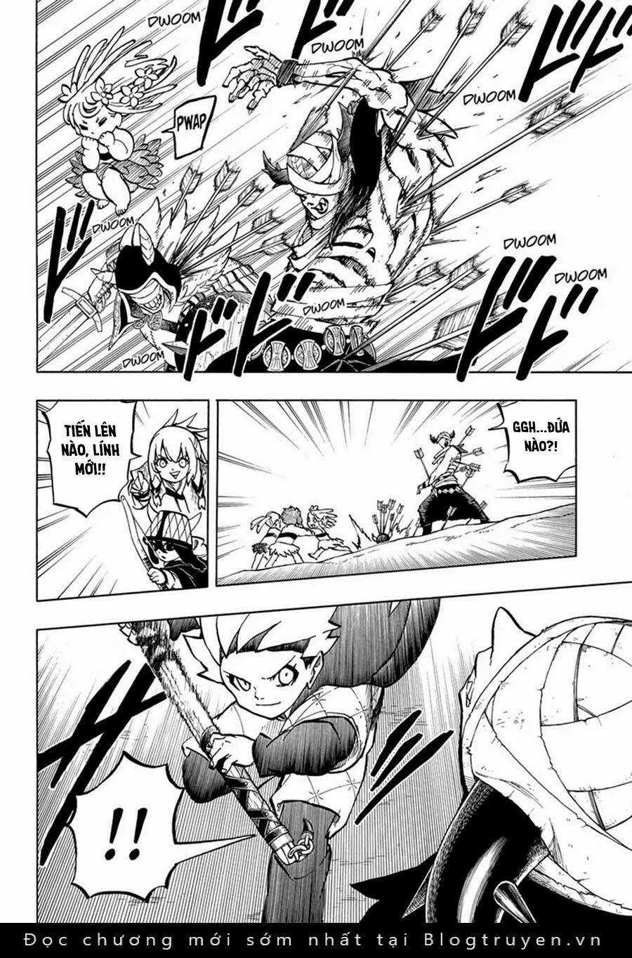 Gill: "Không ai có thể đánh bại ta khi ta dùng rìu!" Chapter 11 trang 16