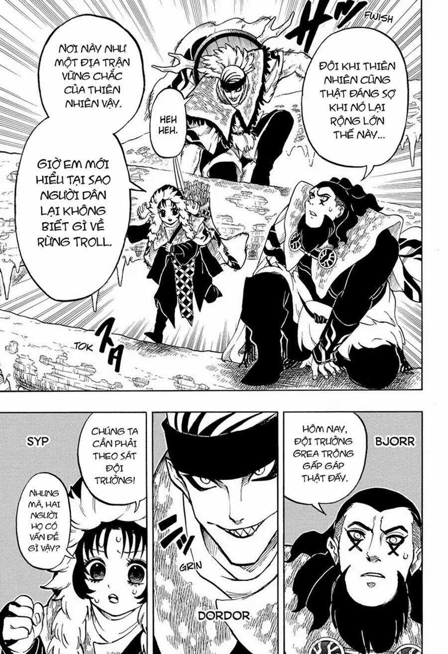 Gill: "Không ai có thể đánh bại ta khi ta dùng rìu!" Chapter 11 trang 4