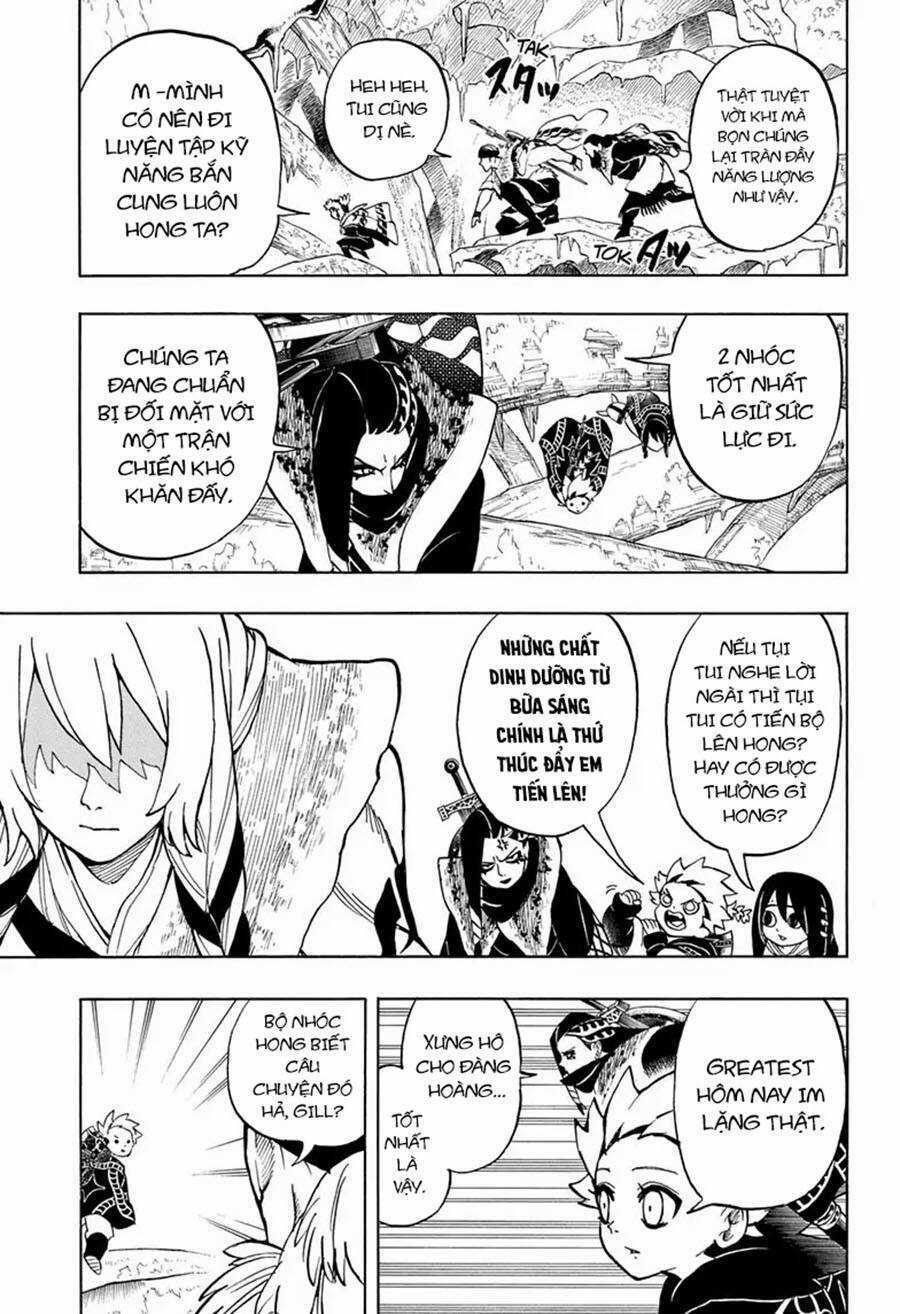 Gill: "Không ai có thể đánh bại ta khi ta dùng rìu!" Chapter 11 trang 6